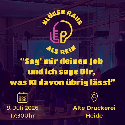 Klüger raus als rein - Ein Abend für alle, die´s genauer wissen wollen